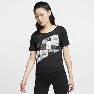 Top Nike Running Dama Negrii | OQPH-01972